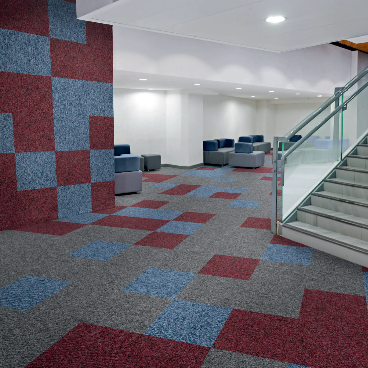 Paragon Toccarre used in the reception area in a commercial building.