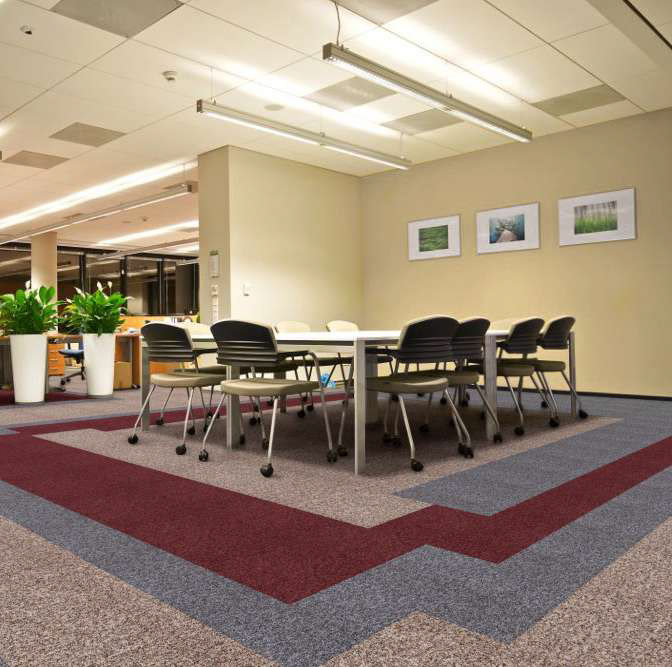 Paragon Toccarre used in meeting room in office building.