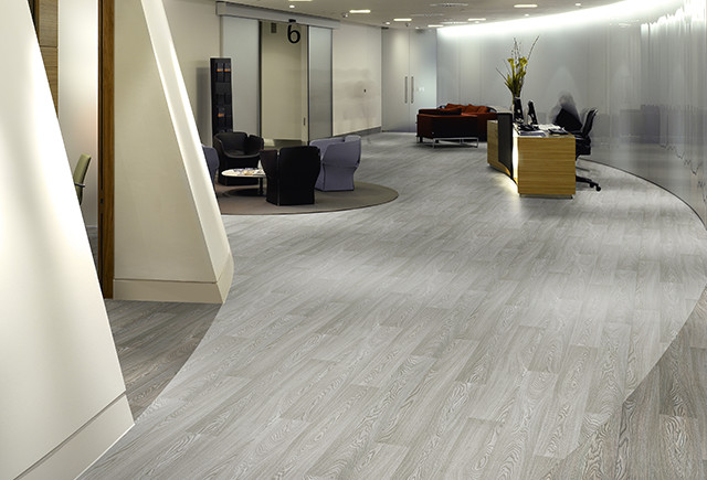 Polyflor Forest FX Pur used in reception area.