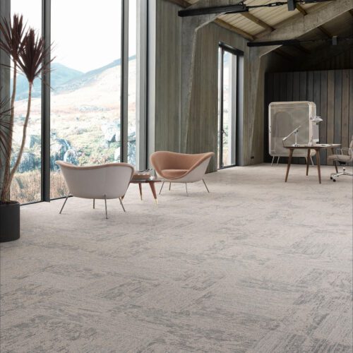 Desso Breccia Carpet Tile used for simplistic domestic space