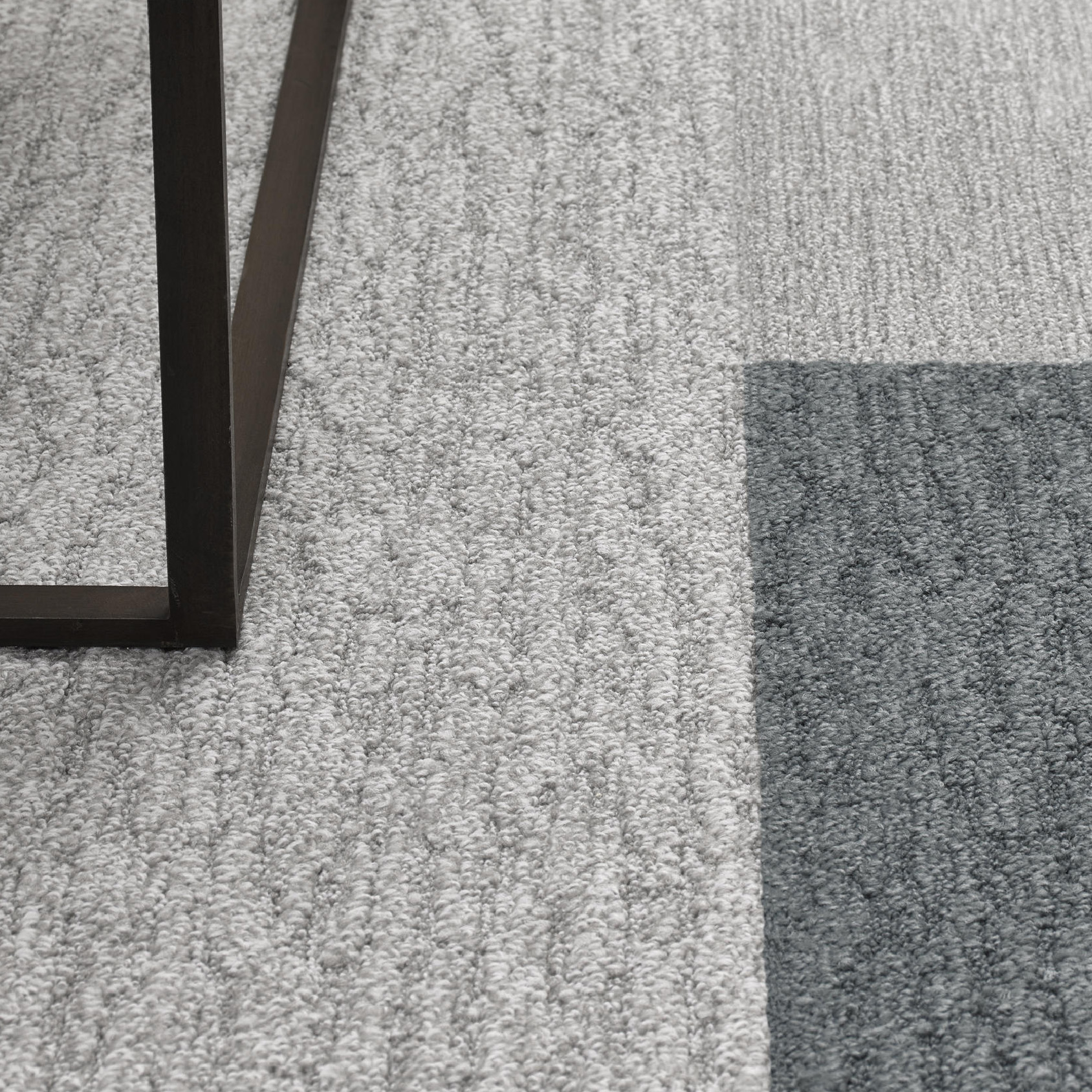 Desso Carved Carpet Tile in an office setting 3